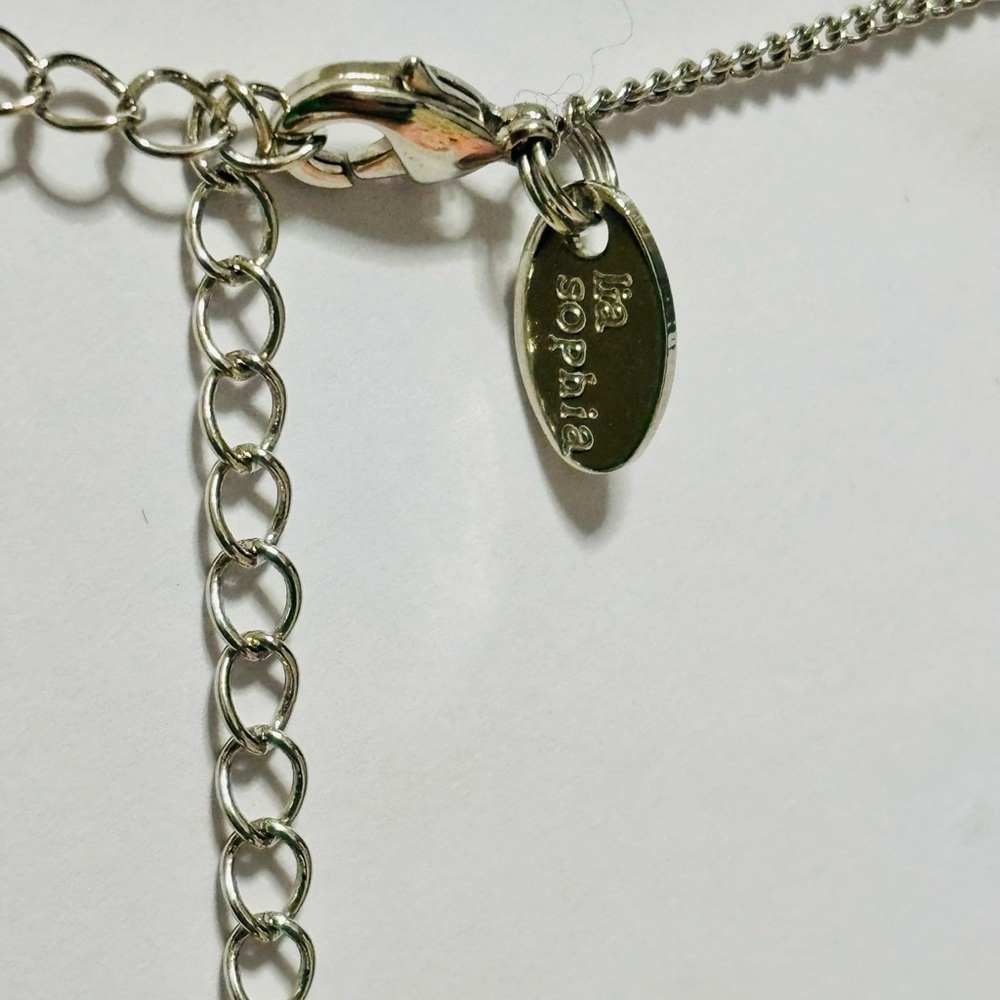 Lia Sophia Social Butterfly Necklace 15"-18" New with tags! - Picture 5 of 6